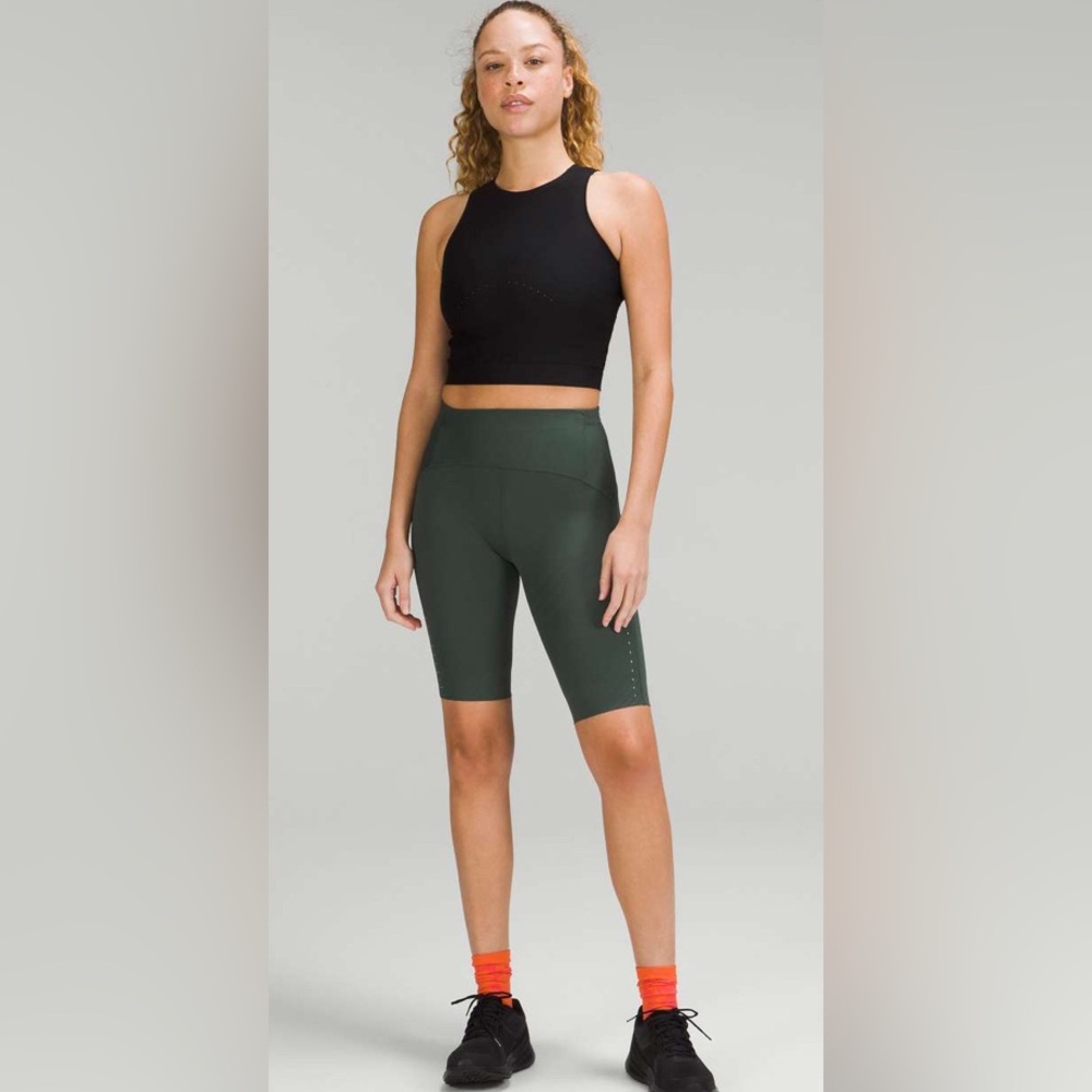 NWOT Lululemon SenseKnit Running High-Rise Short 10"
Smoked Spruce